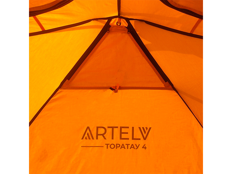 Кемпинговая палатка ARTELV ТОРАТАУ 4 Оранжевая Кемпинговая палатка ARTELV ТОРАТАУ 4 Оранжевая