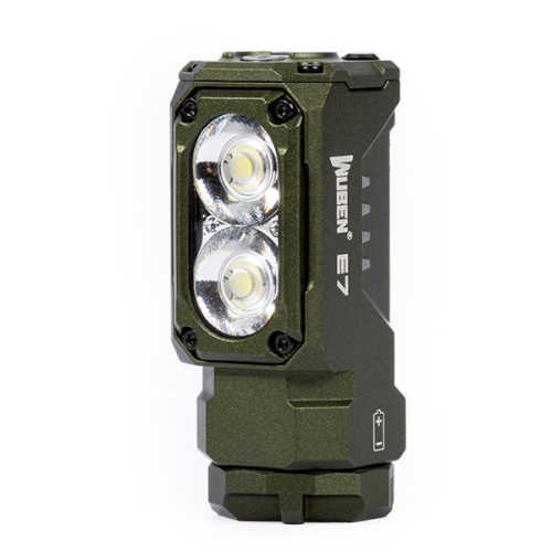 Налобный фонарь Wuben E7 Wuben E7 Green 6500K