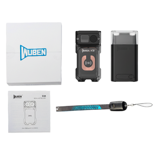 Светодиодный фонарь Wuben X3 Black Pro — фото 7