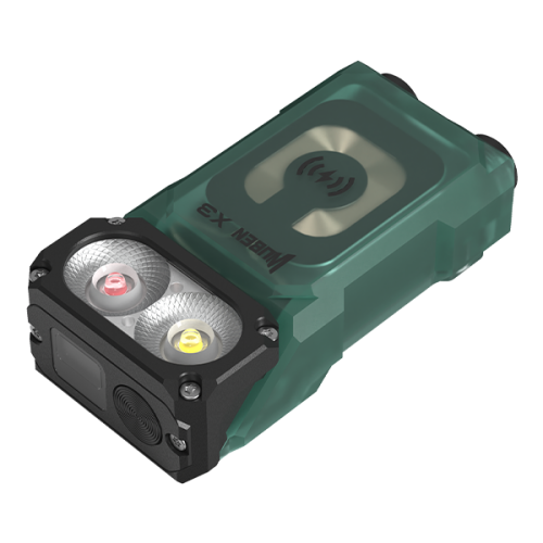 Светодиодный фонарь Wuben X3 Green Pro — фото 3