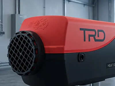 Новинка: дизельные теплогенераторы TRD