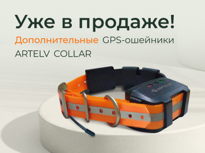 Дополнительные GPS-ошейники ARTELV COLLAR уже в продаже!