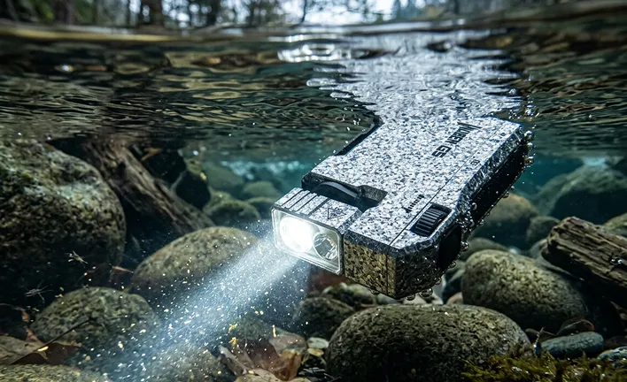 Пылевлагозащита IP65 корпуса фонаря-брелока Wuben G5 Grack NEW