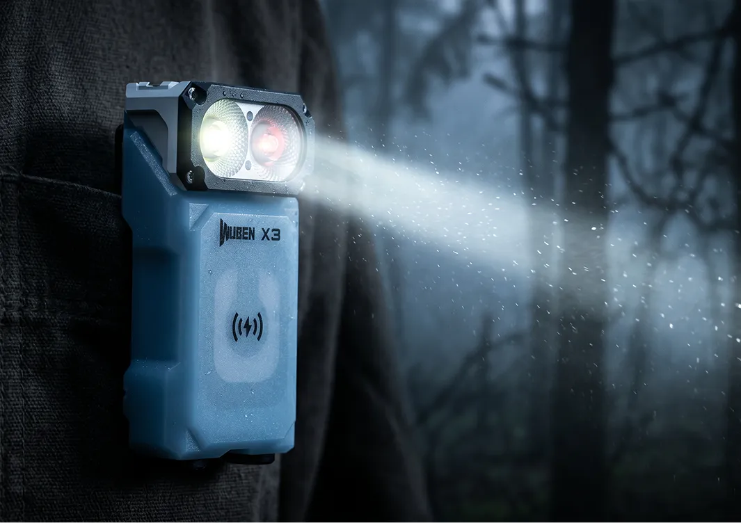 Универсальные крепления фонаря Wuben X3 Blue Pro