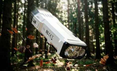 Прочный корпус фонаря Wuben X4 White из алюминия и поликарбоната