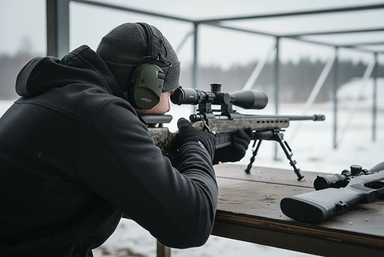 наушники для охоты с подавлением шума ARTELV зеленые