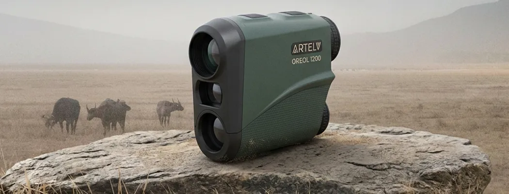 Лазерный дальномер ARTELV Oreol 1200 на камне