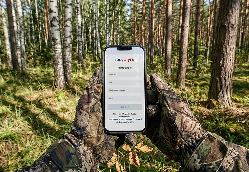 Оформление путевки на охоту