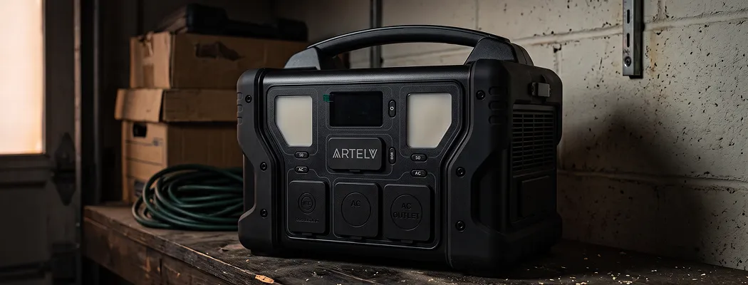 Хранение портативной электростанции ARTELV в сухом помещении