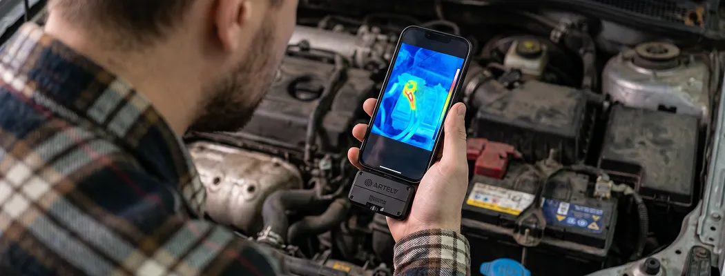 Проверка автоэлектрики тепловизором