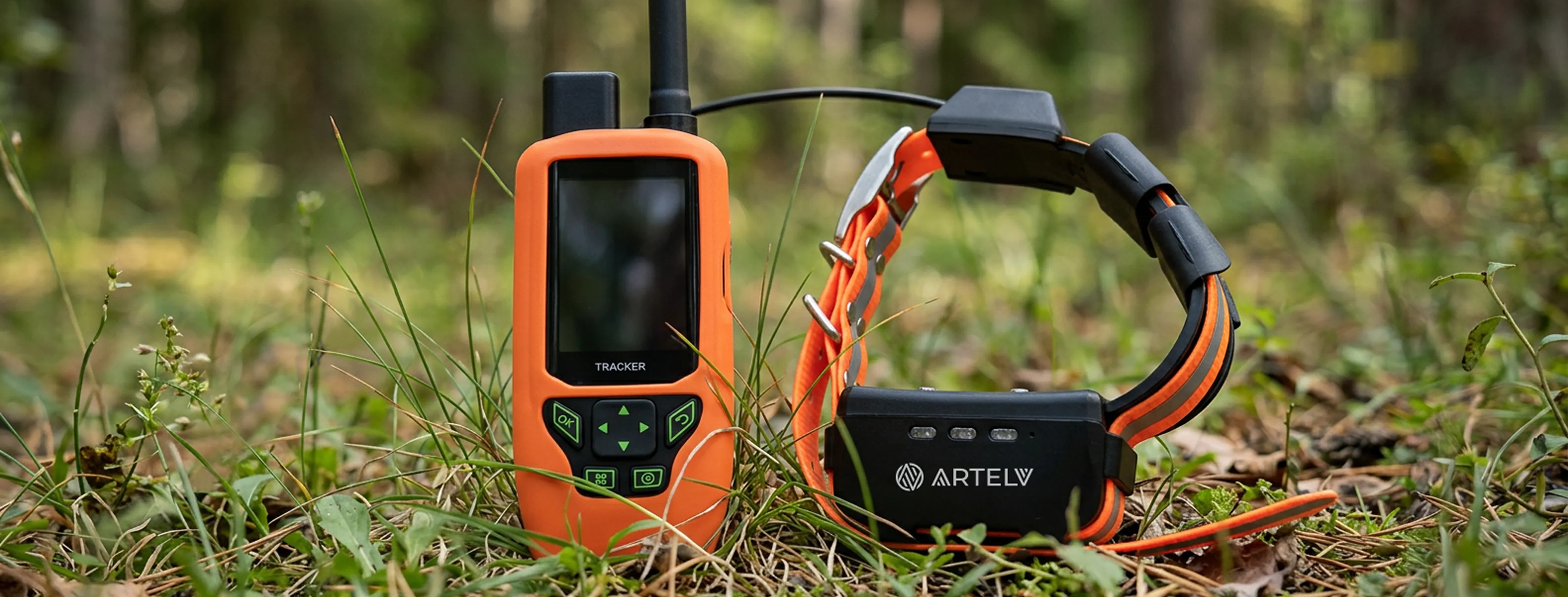 Ошейник с GPS трекером ARTELV TRACKER и пульт-ресивер
